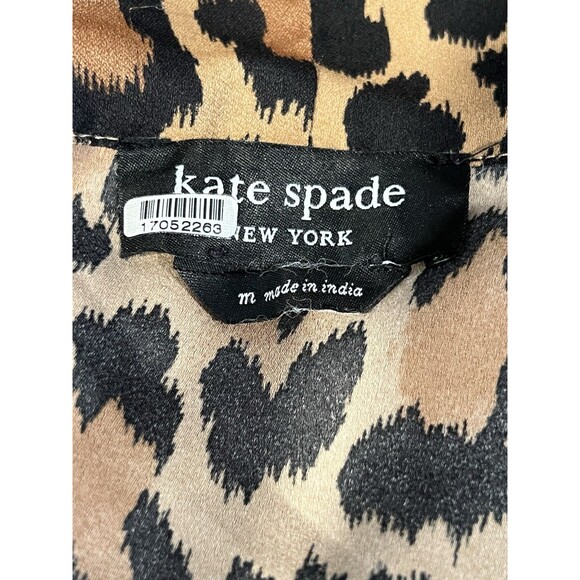 Kate Spade leopard print dress Size Medium - Picture 10 of 13